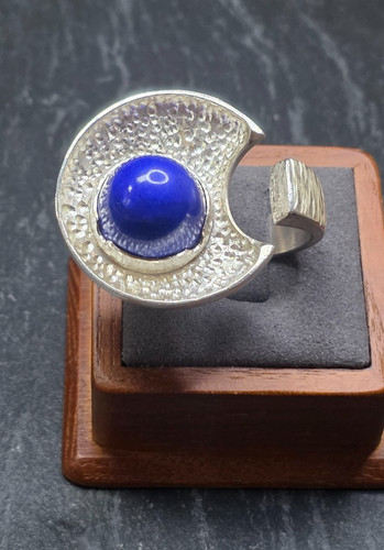 Skulpturaler design ring 925er - skulpturaler,