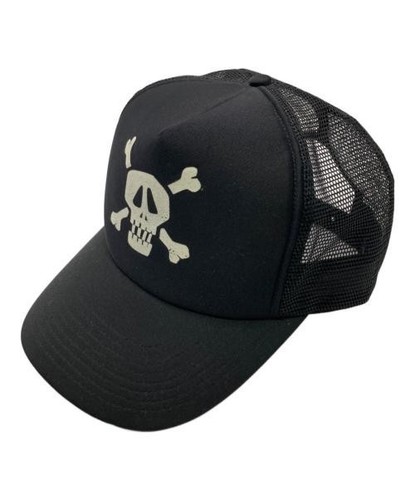 Stussy skull mesh cap schwarz - skull,