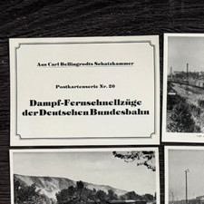 Bellingrodt Serie Nr. 20 Dampf-Fernschnellzüge 15 Ansichtskarten