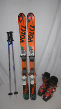 VÖLKL " RACETIGER " SKI JUNIOR ALLROUND CARVER 110 CM + SKISCHUHE GR.: 36 IM SET