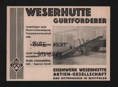 Bad oeynhausen werbung 1926 - bad, oeynhausen,