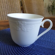 Fiori weiss kaffeetasse - weiss,