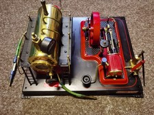 Wilesco Dampfmaschine D21 und viel Zubehör Handwerk Serie und Funktionsmodelle