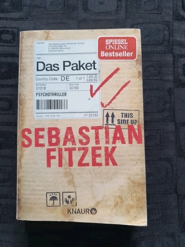 Das paket sebastian fitzek - sebastian,