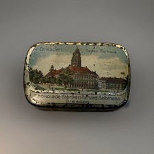 Antik Cacao Blechdose Alt 1900 Selbmann Automatendose Schokolade