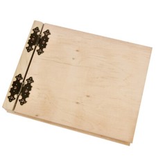 Holzbuch neutrales Holz Album
