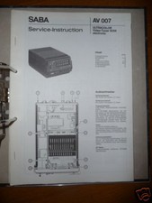 Service Manual Saba Ultracolor