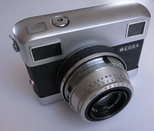 Kleinbildkamera WERRAmat (Belichtungsmesser, Prestor RVS,  2. Generation, 1962)