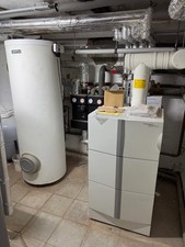 OERTLI Gaskessel (Erdgas) 62kW mit Warmwasser-Speicher - voll funktionsfähig!