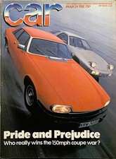 CAR MAGAZINE MAR-1981 - Opel