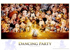 Puzzle Disney "Dancing Party" 300 Teile Tenyo Japan D-300-284