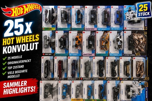 Hot wheels konvolut 25 - hot,