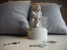 Vintage Spardose, Tresor Verlag, Frau mit Kind, Neuwertig, ca. 70er Jahre