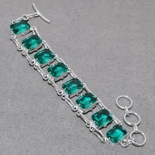 Facettierter Apatit Quarz Kissen Form Edelstein Handarbeit Geschenk Schmuck A...