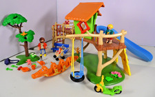 PLAYMOBIL aus 70281 Abenteuerspielplatz Figuren Roller Baum Wippe Rutsche Schauk