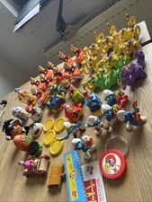 Riesen Lot Vintage Mc Donalds Happy Meal Spielzeug Figuren Sammlung Junior Tüte