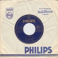 Eva May - Was Ist Denn Los ? / Du Hast Mehr Glück Als Verstand - Philips 1955