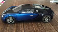 1:18 Bugatti Veyron 16.4 Production Car AA70907 Autoart Blue/Black rare