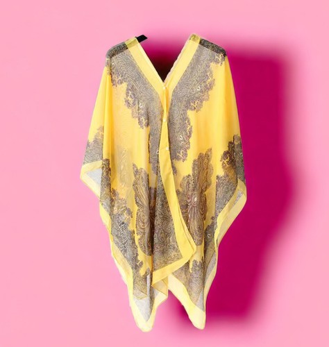 Womens coverup hippy yellow - coverup,