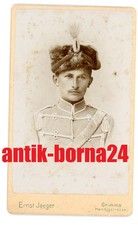 Portrait Foto CDV Soldat Kgl