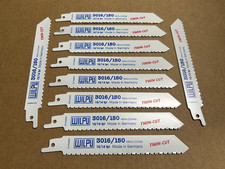 10 Säbelsägeblätter mit TWIN CUT Verzahnung für Metall und Holz mit Nägeln