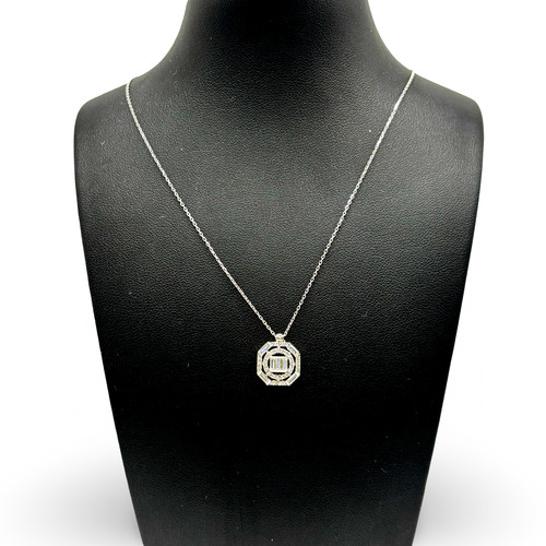 Kette mit diamantanhänger - kette,