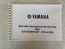 YAMAHA YFM660F Grizzly Bedienungsanleitung