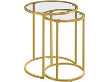 Beistelltisch-Set 593019 gold