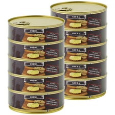 10 Dosen Käse Gouda 200 g Konserve 10 Jahre haltbar Notnahrung Notvorrat Prepper