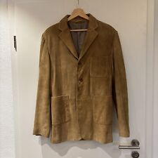 Herren echtes Wildleder Sakko - Sehr Hochwertig Gr. 44 / 46 Maßanferigung