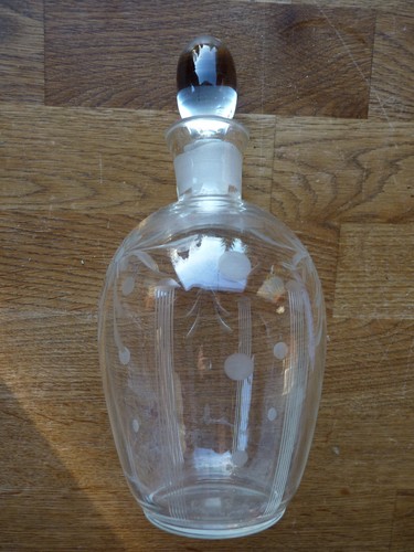 Hübsche alte glas karaffe - alte,
