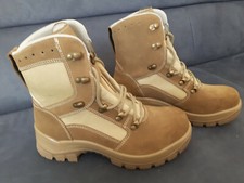 Bundeswehr Kampfstiefel HAIX P9 DESERT NEU - Größe BW 260 EU 41 UK 7,5 US 8,5