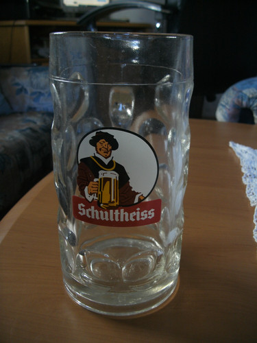 Bierkrug maßkrug schultheiss - bierkrug,