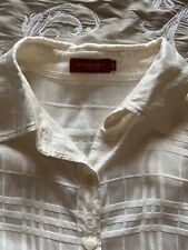 BURBERRY LONDON Bluse Seide Beige Gr44