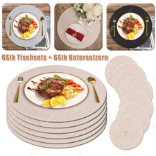 12 Stück Tischset Untersetzer