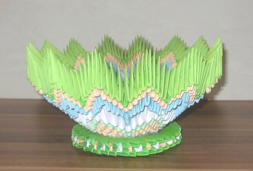 Origami vase handarbeit - 3d,