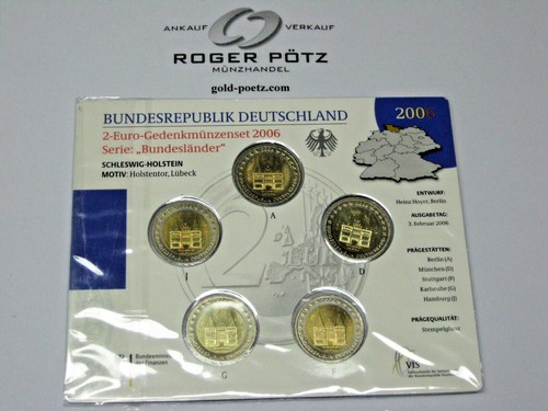 Euro gedenkmünzen brd - 2,