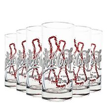 6x Coca Coca Toujours 0,3l Glas Gläser Set Bar Limo Colaglas Coke Bar Set