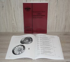 Hanomag Ersatzteilliste Diesel