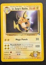 Lt. Surges Raichu | 28/132 |