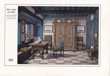 Föhr 1913 Wyk auf Föhr " Bild  von Ludwig Jessen -  Alter Pesel auf Föhr 1913 "