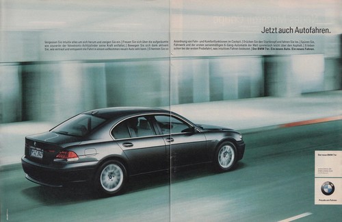 Bmw 7er reklame - bmw,