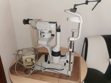 Ophtalmometer Zeiss 10 SL/0, gebraucht mit Trafo und Spaltlampe 