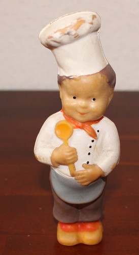 Gummipuppe ein koch ohne - ein,