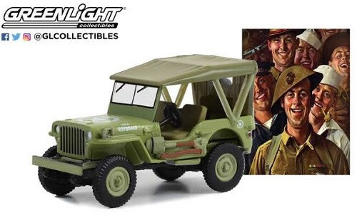 Willys jeep 1945 maßstab - jeep,