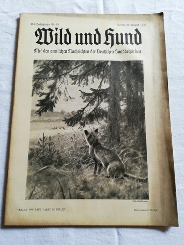 Wild und hund 35 - nr.,