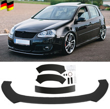 Frontspoiler Spoilerlippe Spoilerschwert Schwarz glänzend für VW Golf 5 GTI ED30
