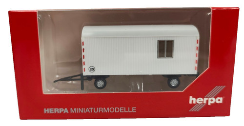 Herpa bauwagen kommunal - bauwagen,