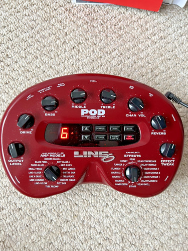 Line pod 0 gitarreneffekte - line, 6