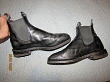 RM Williams schwarz Leder